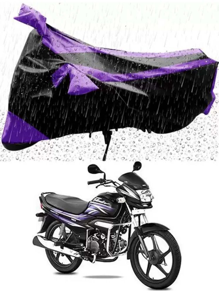     			RONISH Bike Body Cover for Hero Super Splendor ( Pack of 1 ) , Purple