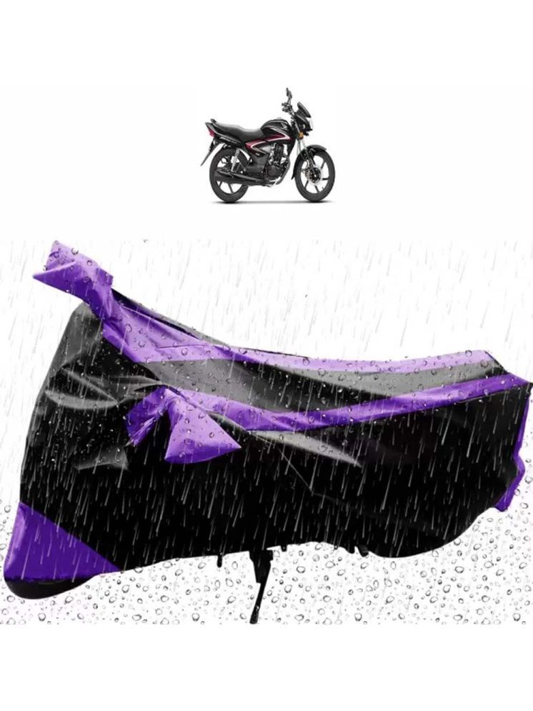     			RONISH Bike Body Cover for Honda CB Shine ( Pack of 1 ) , Purple