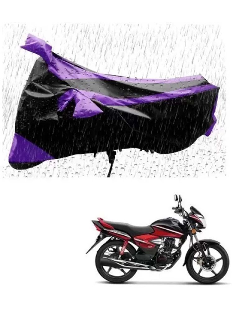     			RONISH Bike Body Cover for Honda Shine ( Pack of 1 ) , Purple