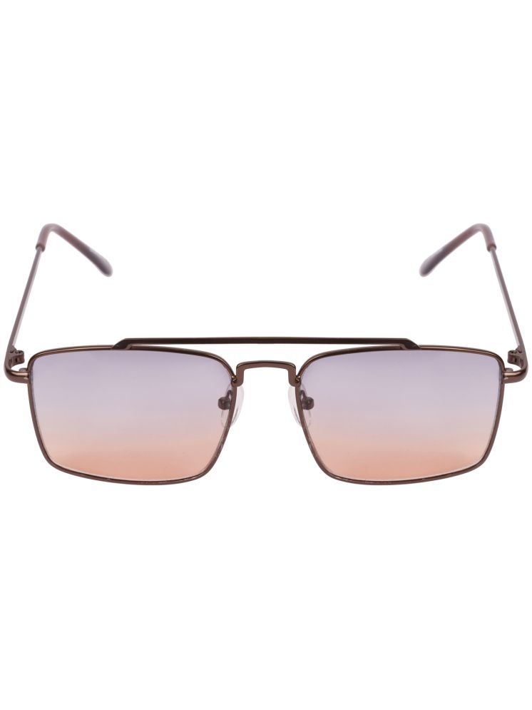     			Sunnies Brown Rectangular Sunglasses ( Pack of 1 )