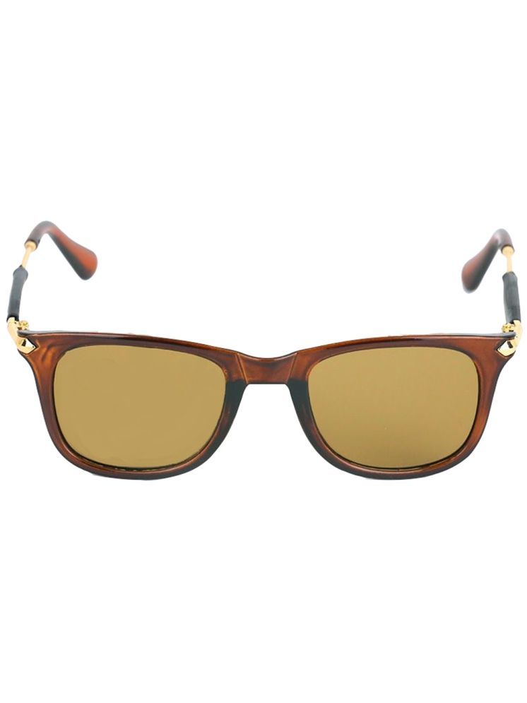     			Sunnies Brown Square Sunglasses ( Pack of 1 )