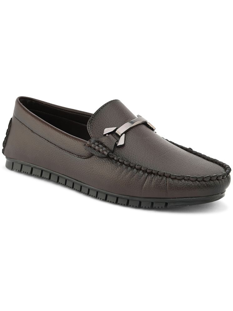     			Wainers Brown Men's Slip on