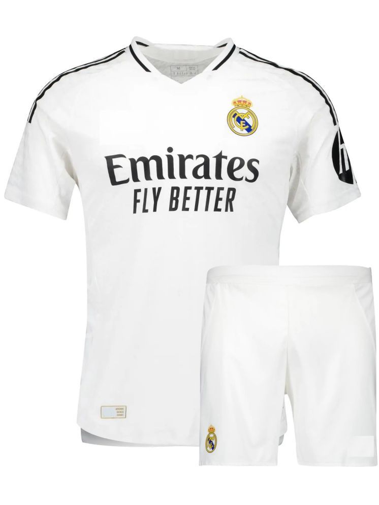     			REAL MADRID HOME JERSEY & SHORTS FOR MEN & WOMEN 2024/25