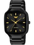 Abrexo Black Metal Analog Men's Watch