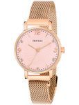 Crestello Rose Gold Metal Analog Womens Watch