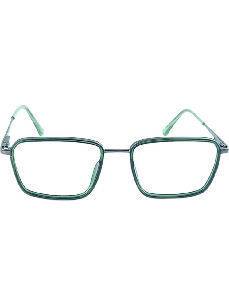     			Redex Green Square Eyeglass Frame ( Pack of 1 )