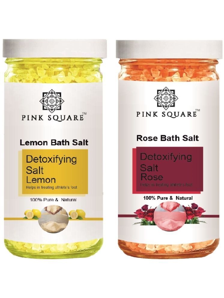     			pink square Bath Salt Crystal Bath Salt 200 g Pack of 2