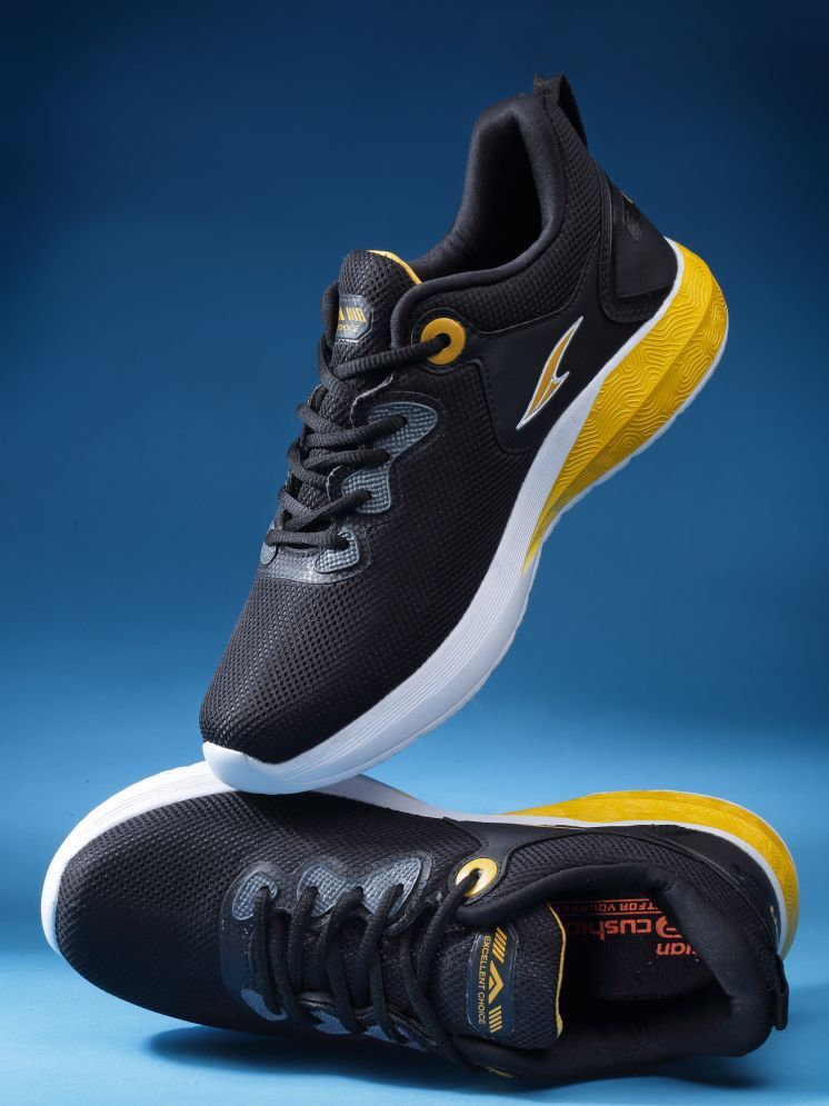     			ASIAN NEXON-08 Black Men's Sports Running Shoes