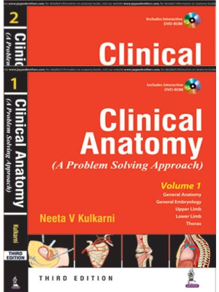     			Clinical Anatomy: A Problem Solving Approach (2 Volumes) with DVD-ROM 3rd Edition