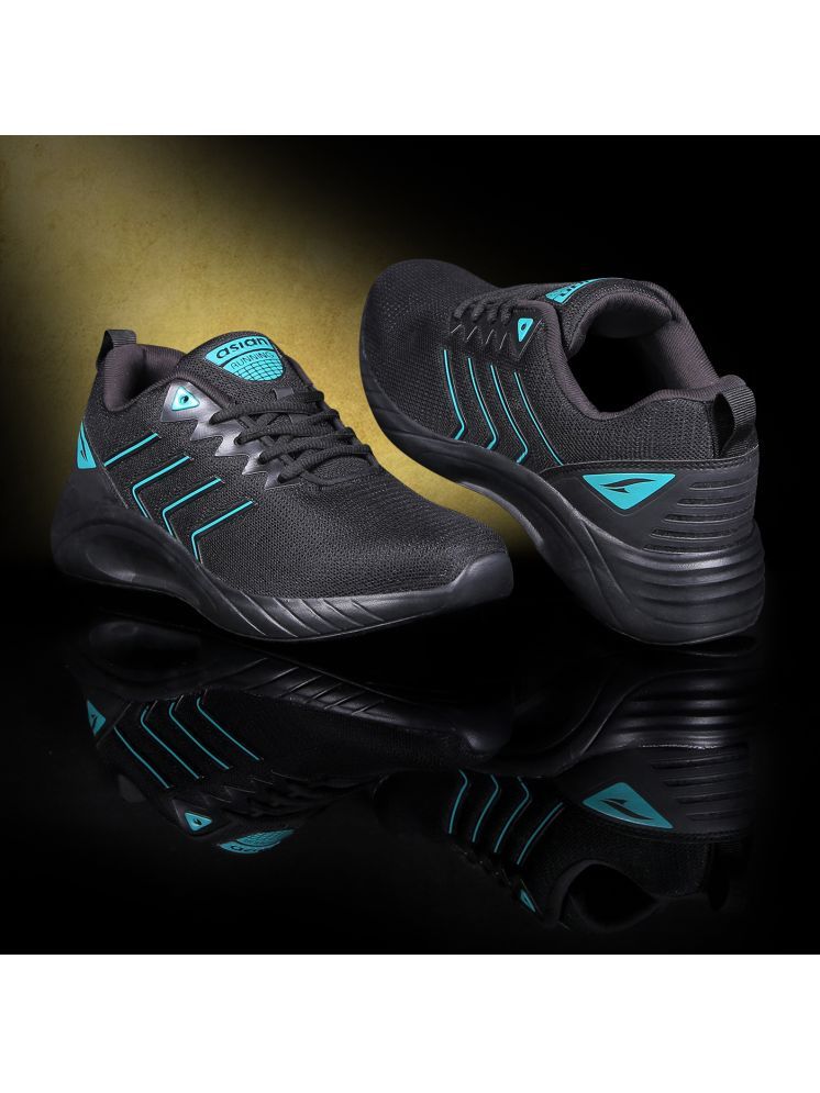     			ASIAN Plasma-05 Black Men's Sports Running Shoes