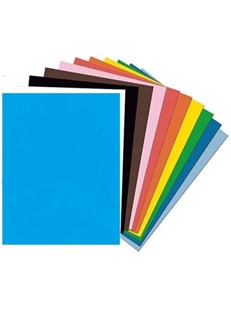     			Freedy A4 100 Coloured Sheets (10 Sheets each color) Copy Printing/Art and Craft Paper Double Sided ColouredOffice Stationery Children's Day Gift, Birthday Gift, Party Favors,christmas decor etc