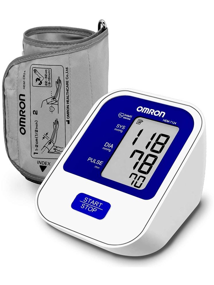     			Omron HEM 7124 Fully Automatic Digital Blood Pressure Monitor with Intellisense Technology