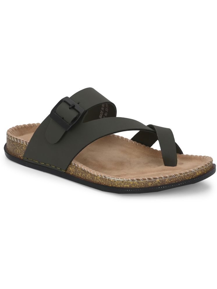     			Leeport Olive Men's Daily Slipper