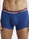 Jockey UI22 Men Super Combed Cotton Rib Trunk with Ultrasoft Waistband - Estate Blue