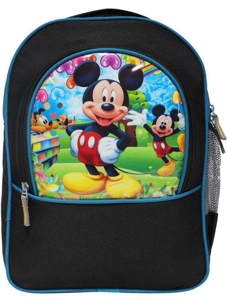     			Flexible Black Polyester Backpack ( 30 Ltrs )