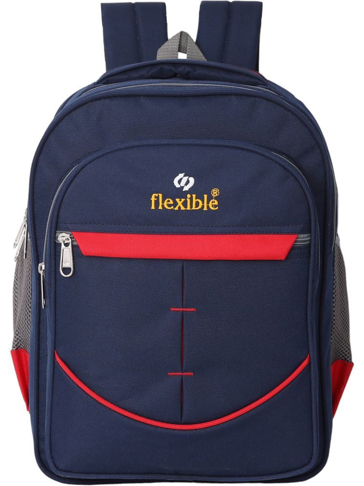     			Flexible Blue Polyester Backpack ( 60 Ltrs )