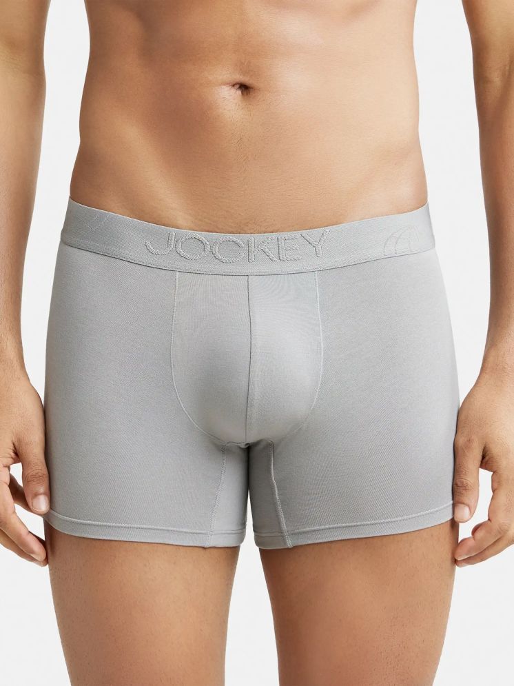     			Pack of 1 Jockey Light Grey IC25 Modal Men's Trunks