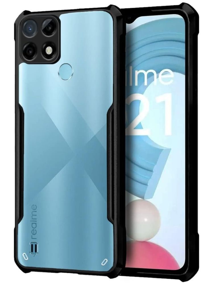     			KOVADO Shock Proof Case Compatible For Polycarbonate REALME C21 ( Pack of 1 )