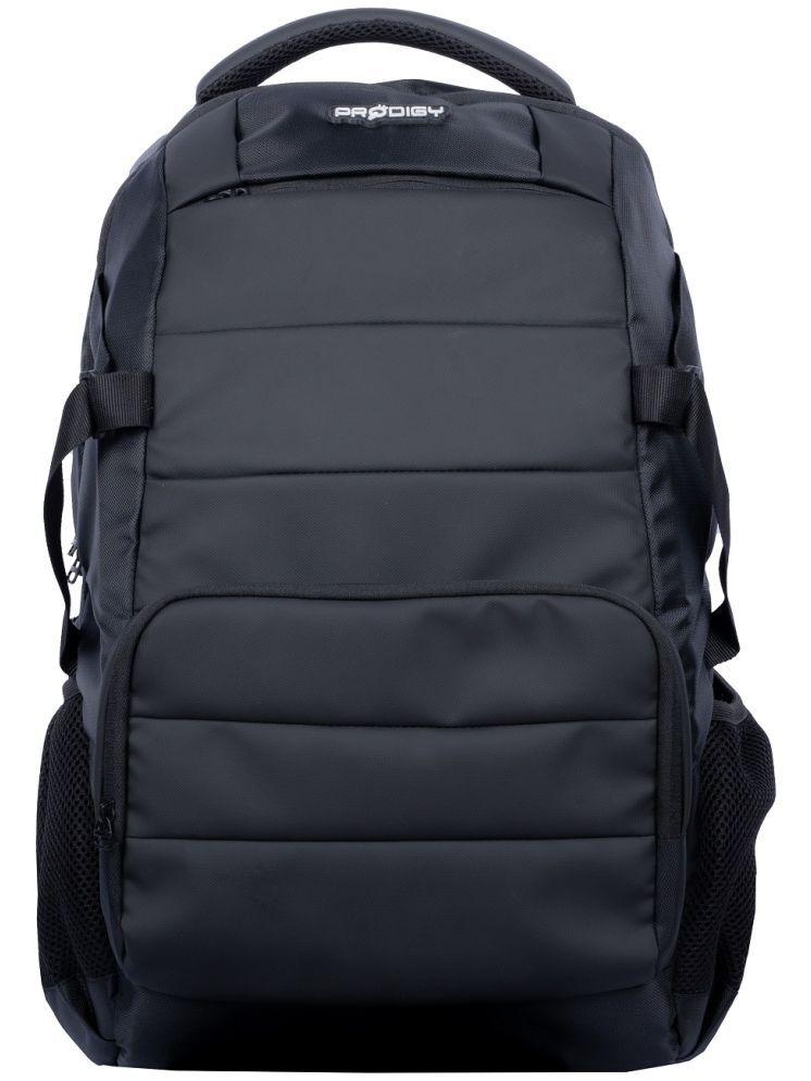     			Prodigy Black Polyester Backpack ( 30 Ltrs )