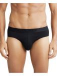 Jockey IC24 Men Tencel Micro Modal Cotton Elastane Stretch Solid Brief - Black