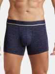 Jockey HG30 Men Tencel Micro Modal Elastane Stretch Printed Trunk - True Navy