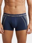 Jockey US21 Men Super Combed Cotton Elastane Stretch Solid Trunk - Navy