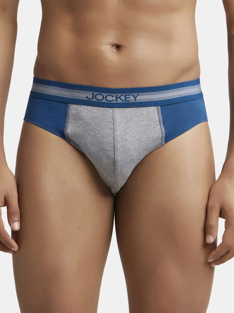     			Pack of 1 Jockey Blue 1011 Cotton Men's Briefs