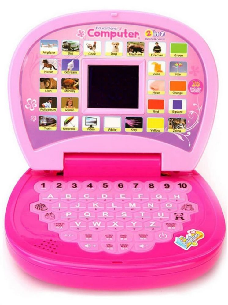     			Kids Educational Computer Battery Operated Educational Learning Laptop Toy with LED Display and Music