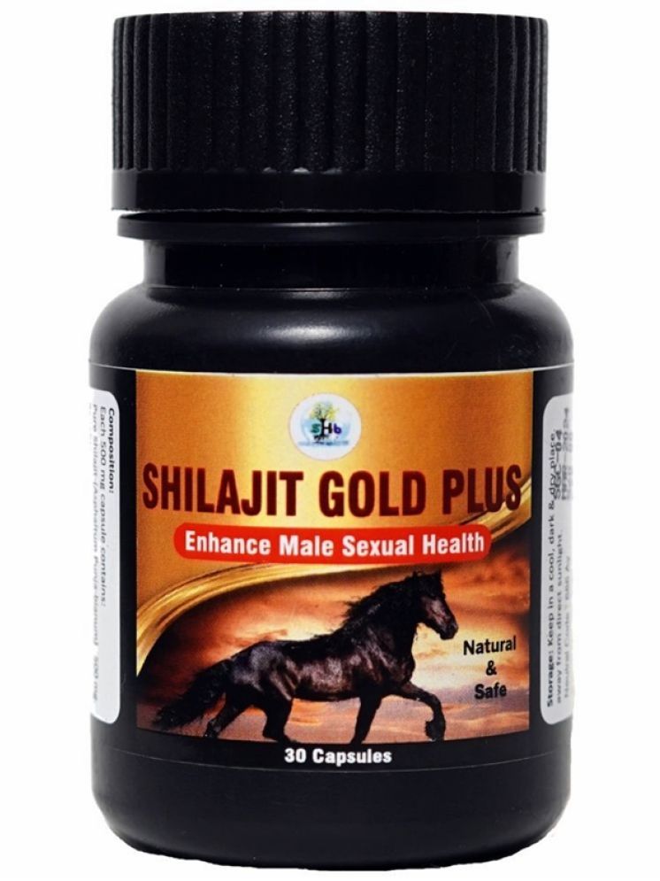     			Shilajit Gold Plus Capsules|100% Ayurvedic | Pure & Natural Shilajeet| Boost Immunity,Night Stamina