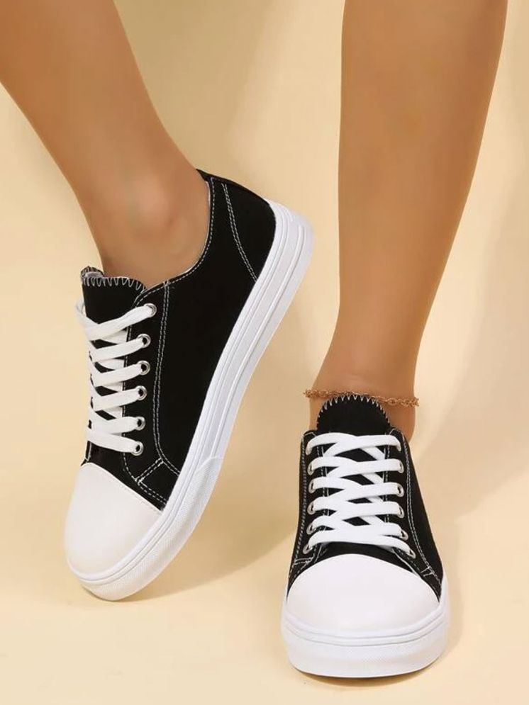     			Stylestry Black Women's Sneakers