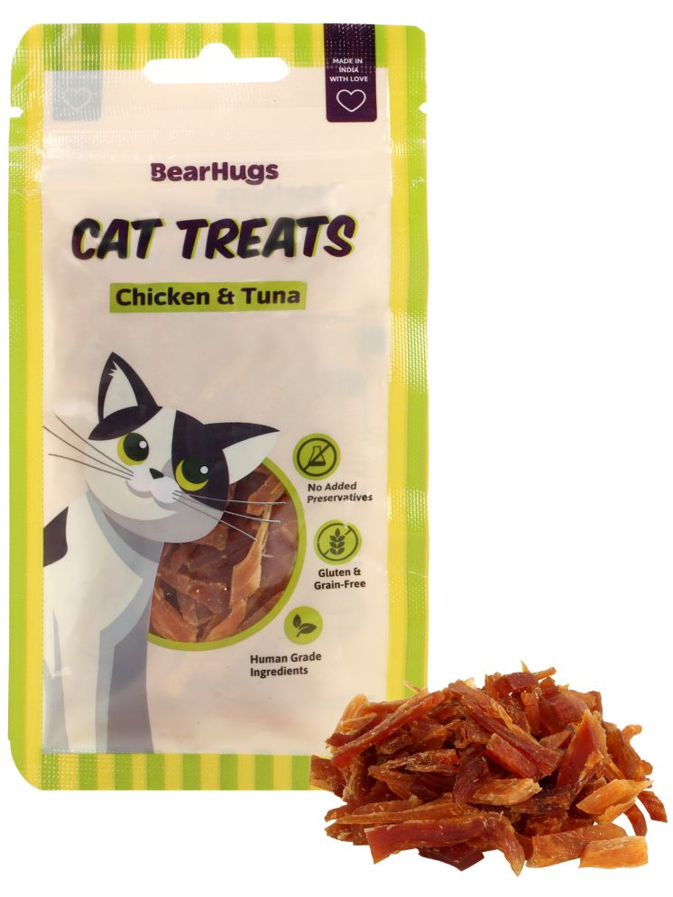     			BearHugs Chicken & Tuna Non Veg Cat Treats - 35gm