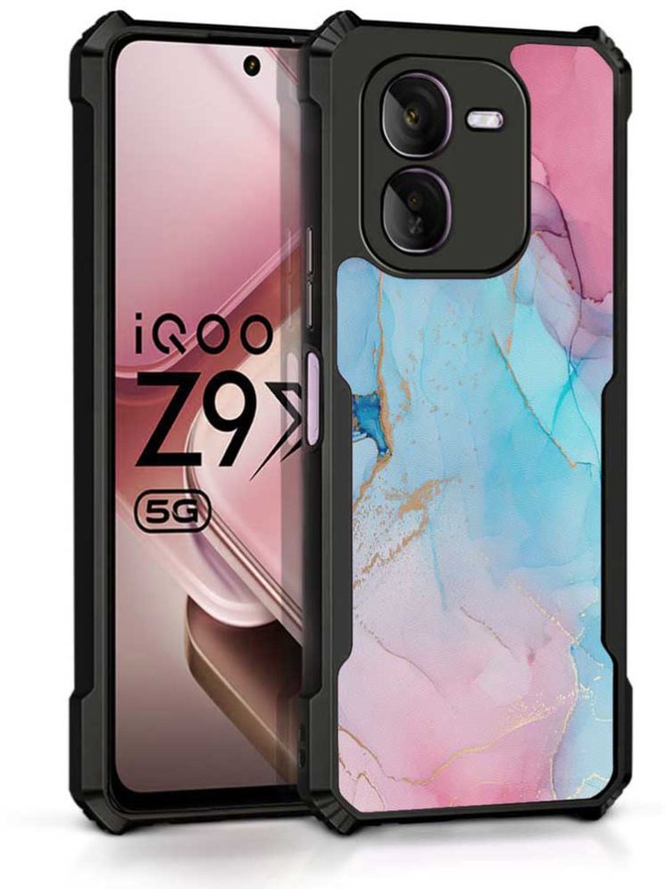     			COBERTA Multicolor Printed Back Cover Polycarbonate Compatible For iQOO Z9x 5G ( Pack of 1 )