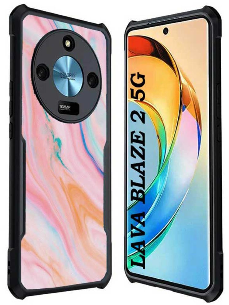     			COBERTA Multicolor Printed Back Cover Polycarbonate Compatible For Lava Blaze 2 ( Pack of 1 )