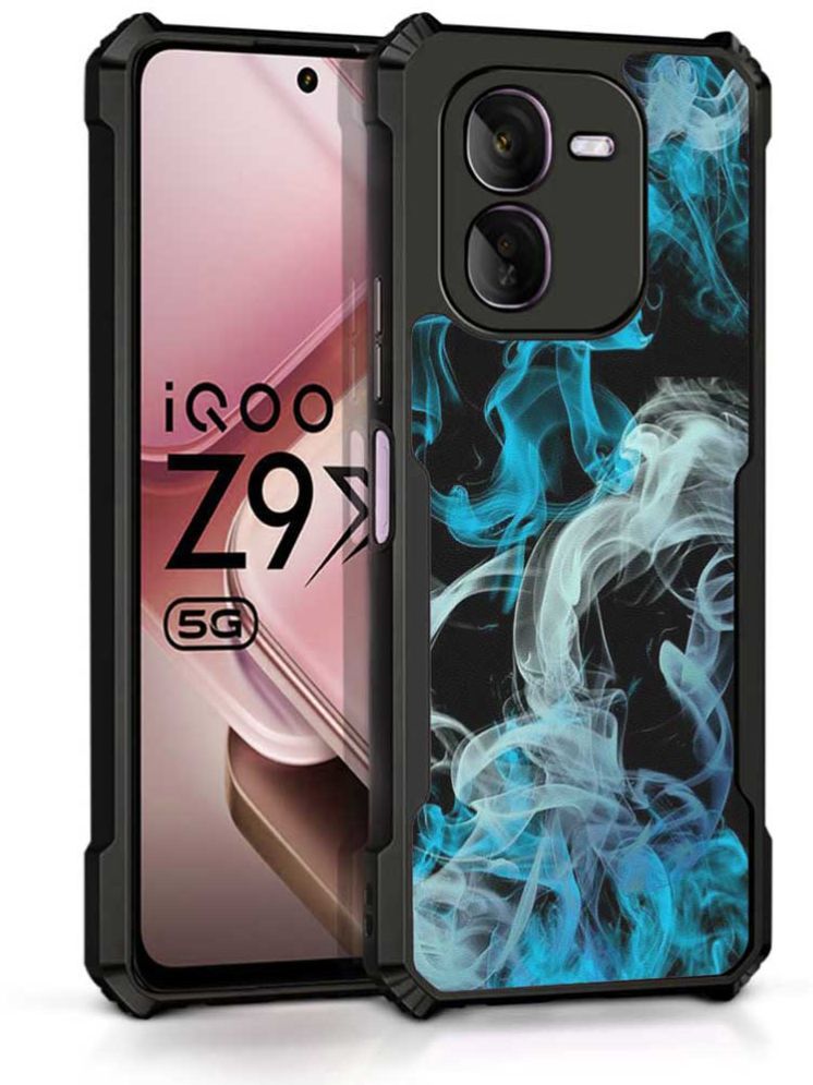     			COBERTA Multicolor Printed Back Cover Polycarbonate Compatible For iQOO Z9x 5G ( Pack of 1 )