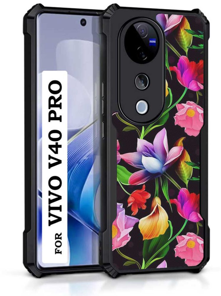     			COBERTA Multicolor Printed Back Cover Polycarbonate Compatible For Vivo V40 Pro 5G ( Pack of 1 )