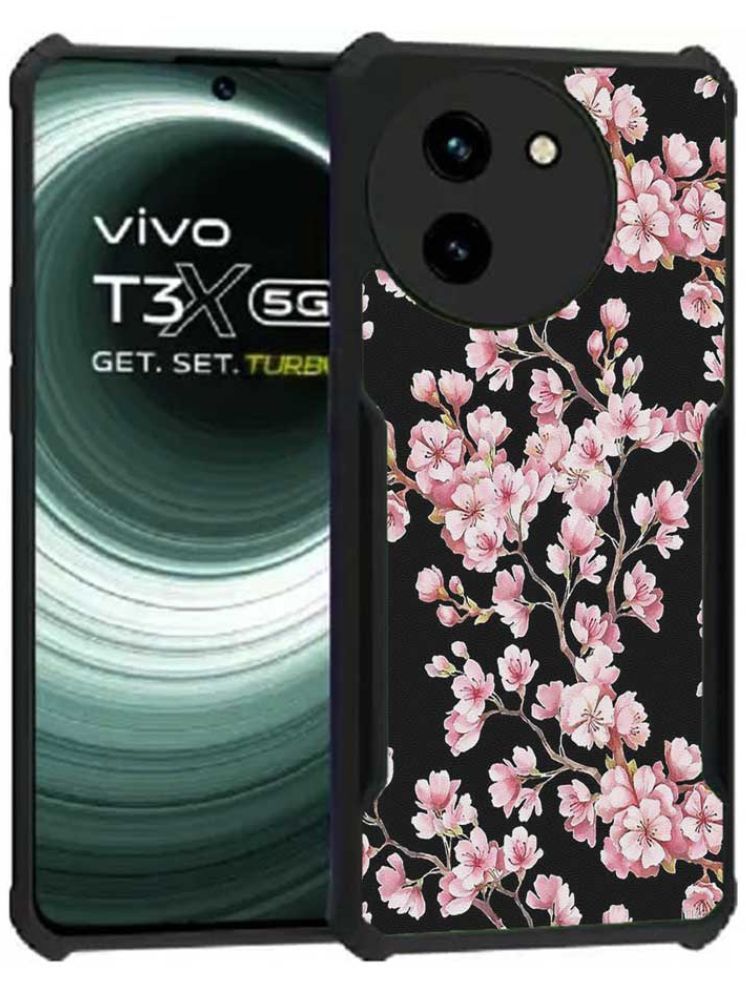     			COBERTA Multicolor Printed Back Cover Polycarbonate Compatible For Vivo T3x 5G ( Pack of 1 )