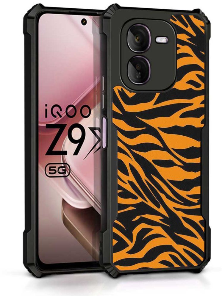     			COBERTA Multicolor Printed Back Cover Polycarbonate Compatible For iQOO Z9x 5G ( Pack of 1 )