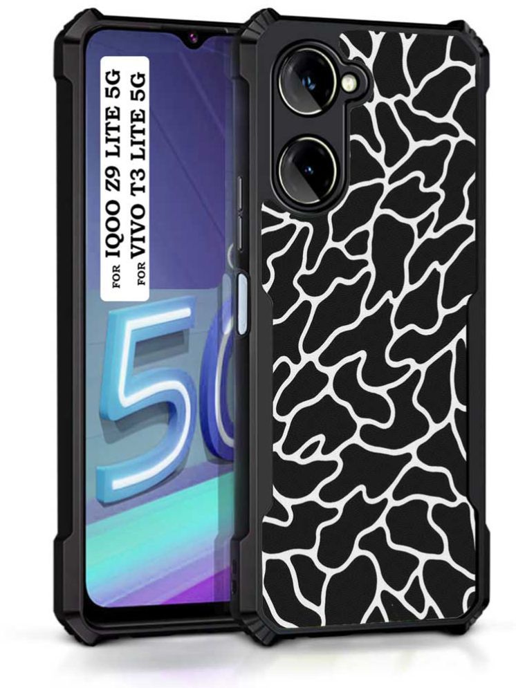     			COBERTA Multicolor Printed Back Cover Polycarbonate Compatible For Vivo T3 Lite 5G ( Pack of 1 )