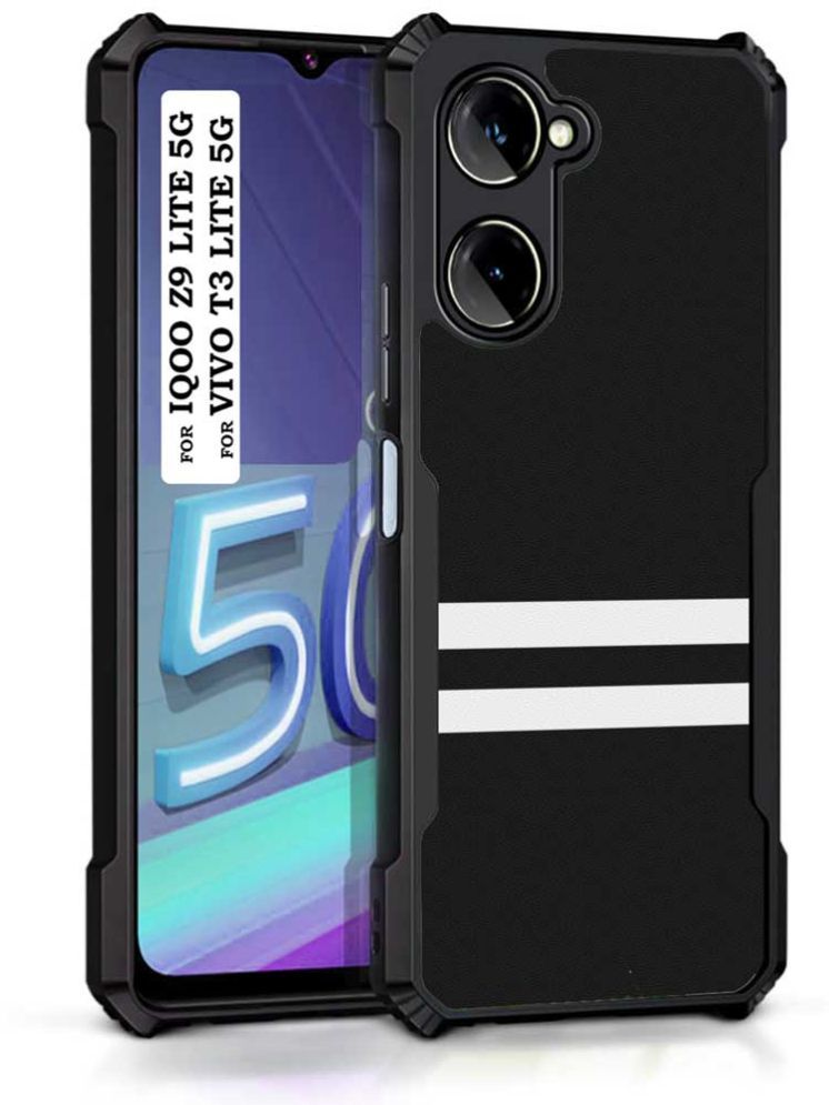     			COBERTA Multicolor Printed Back Cover Polycarbonate Compatible For Vivo T3 Lite 5G ( Pack of 1 )