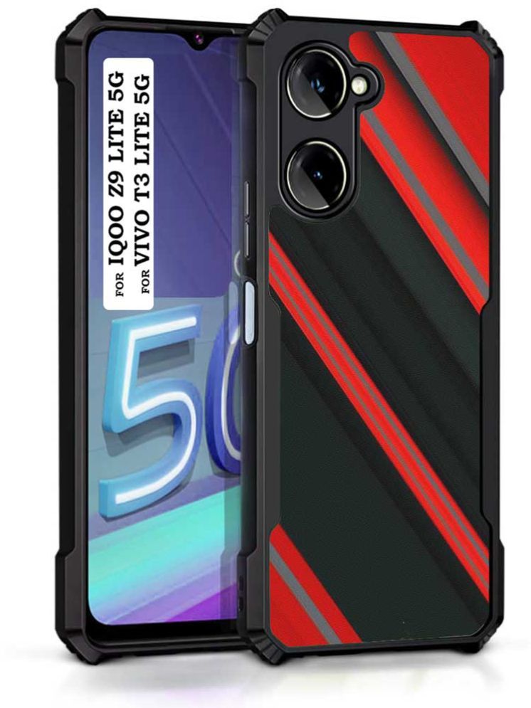     			COBERTA Multicolor Printed Back Cover Polycarbonate Compatible For iQOO Z9 Lite 5G ( Pack of 1 )