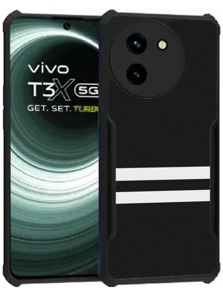     			COBERTA Multicolor Printed Back Cover Polycarbonate Compatible For Vivo T3x 5G ( Pack of 1 )