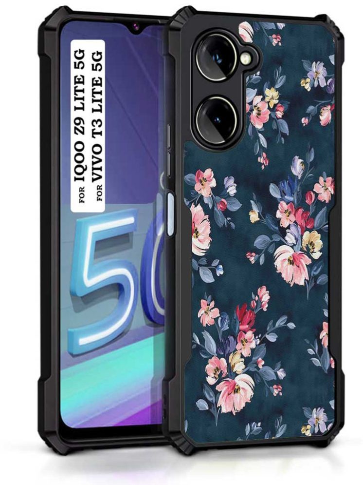     			COBERTA Multicolor Printed Back Cover Polycarbonate Compatible For iQOO Z9 Lite 5G ( Pack of 1 )