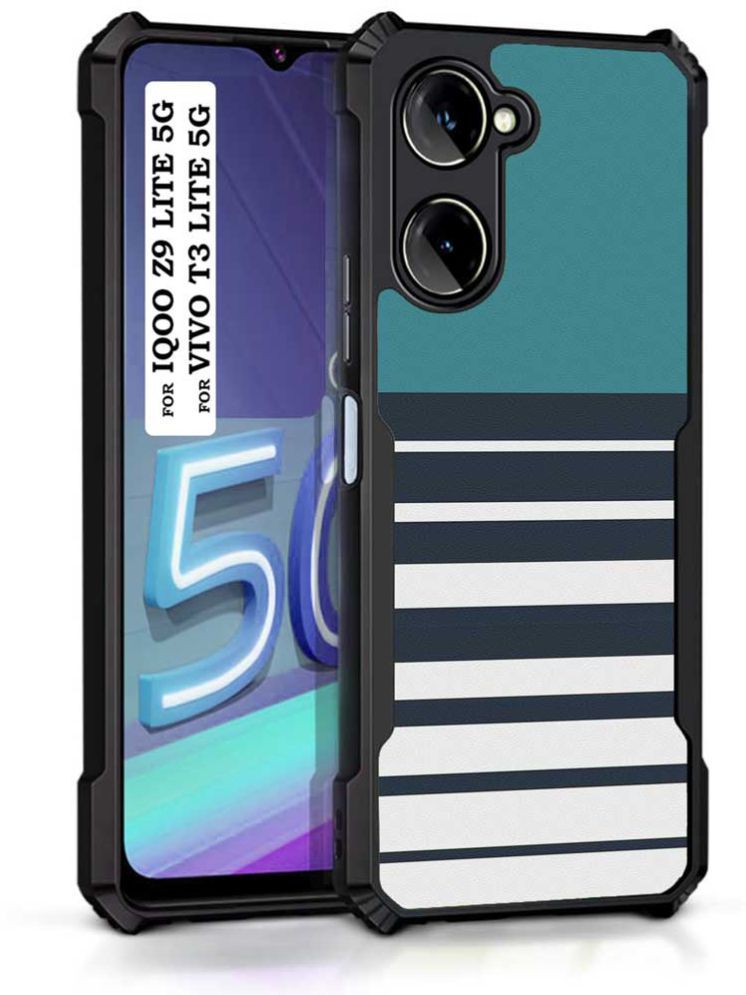     			COBERTA Multicolor Printed Back Cover Polycarbonate Compatible For Vivo T3 Lite 5G ( Pack of 1 )