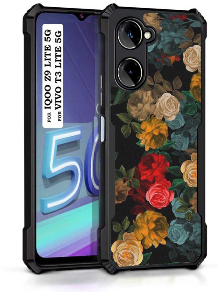     			COBERTA Multicolor Printed Back Cover Polycarbonate Compatible For iQOO Z9 Lite 5G ( Pack of 1 )