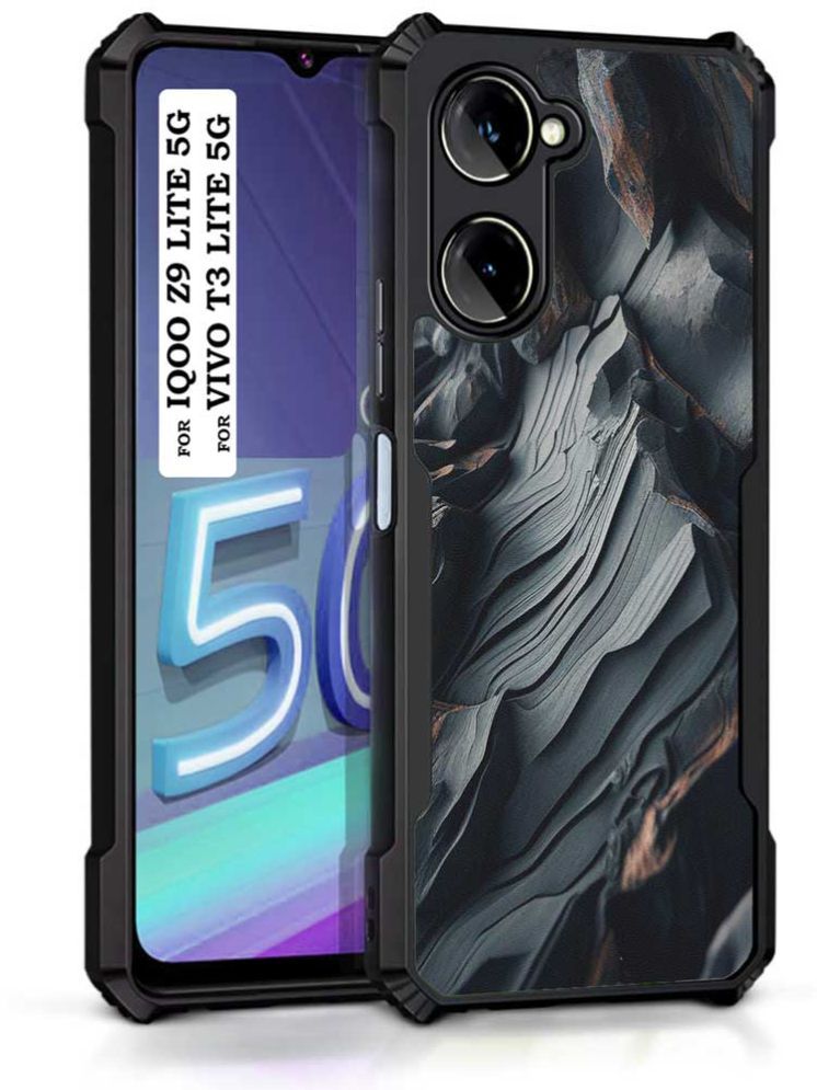     			COBERTA Multicolor Printed Back Cover Polycarbonate Compatible For Vivo T3 Lite 5G ( Pack of 1 )