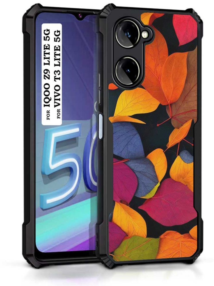     			COBERTA Multicolor Printed Back Cover Polycarbonate Compatible For iQOO Z9 Lite 5G ( Pack of 1 )