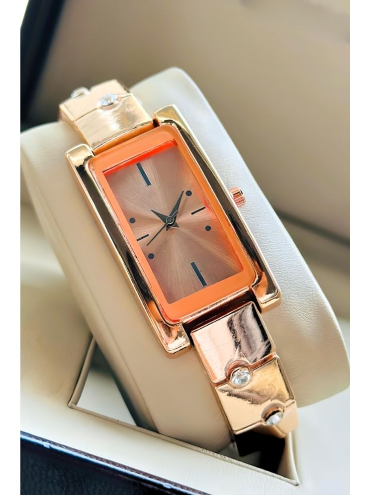     			LOUIS KOUROS Rose Gold Metal Analog Womens Watch