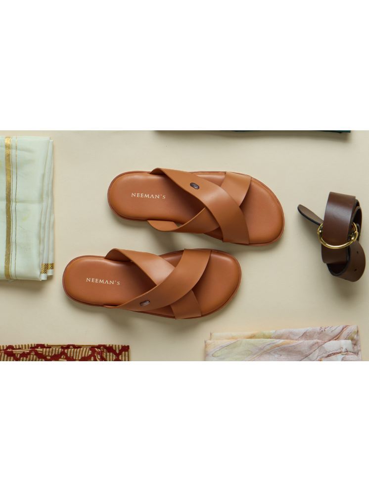     			Neemans - Tan Men's Sandals