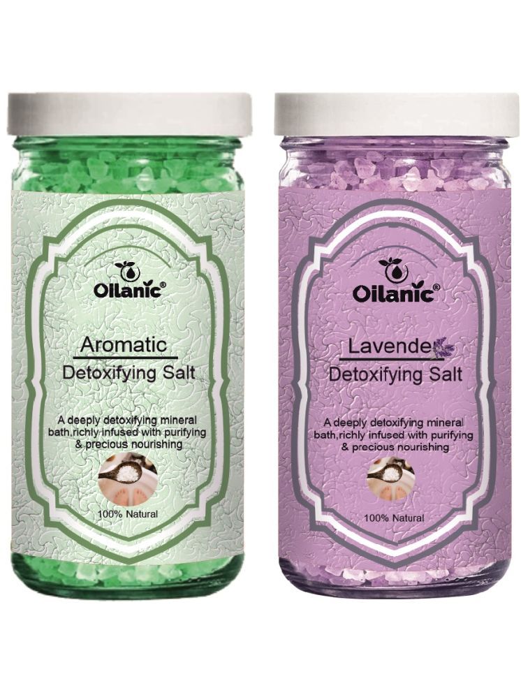     			Oilanic Bath Salt  Crystal Bath Salt 200 g Pack of 2