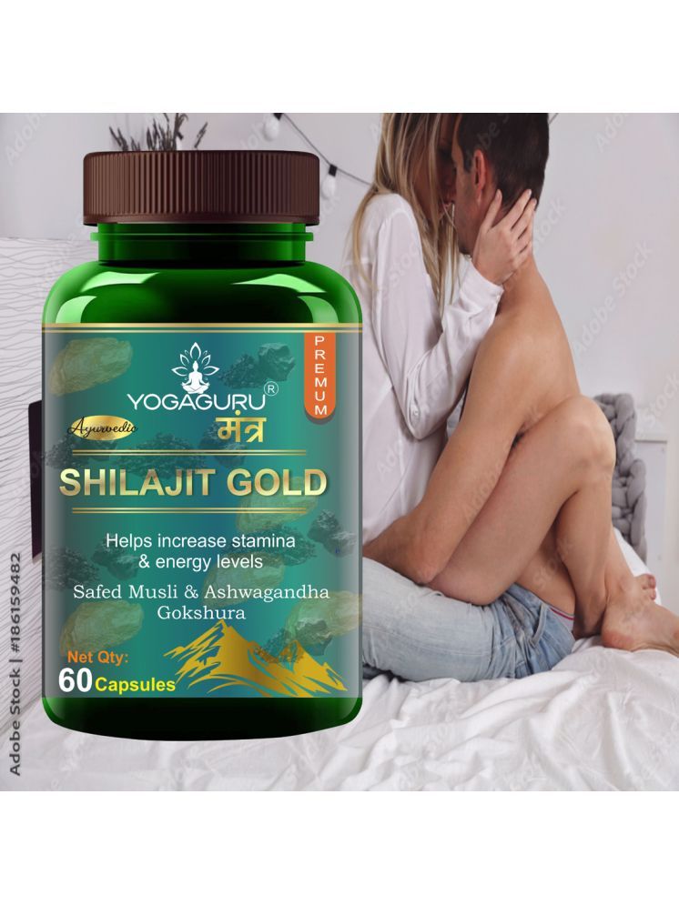     			Shilajit Gold | Premium Vitality | Ayurvedic Supplement for Men 60 Capsules